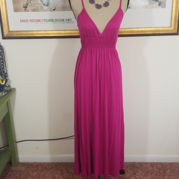 Bordeaux Los Angeles Dresses & Skirts - BORDEAUX FUCHSIA SUMMER LONG DRESS 💥